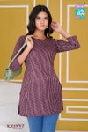 Kashvi Special By Mcm Fancy Cotton Ladies Top Wholesale Market In Surat
